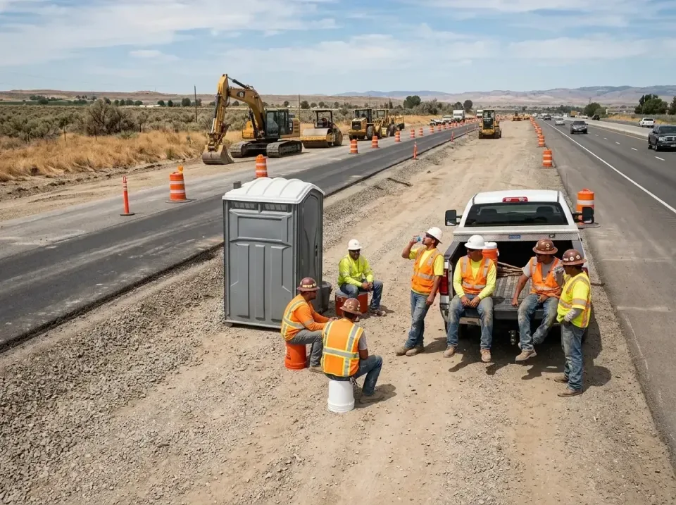 highway-road-construction-crew-007 — frequently asked questions, Porta Potty and Restroom Rentals in Yountville, CA